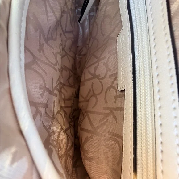 Calvin Klein Monogram Flap Crossbody NWT - Picture 2 of 7